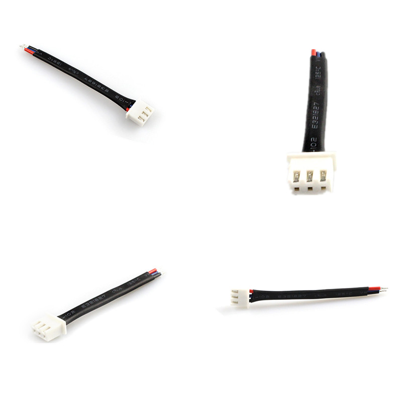 JST XH2.54mm 3Pin Rainbow Cable W / PVC Sheath Terminal Wire Terminal Cable yang disesuaikan khas