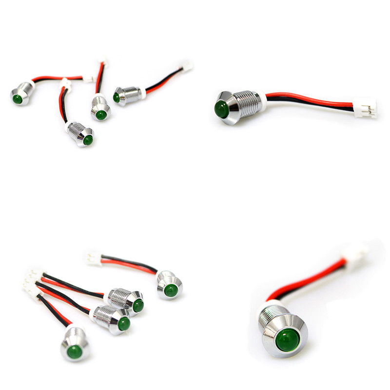 LED Wire Harness Red and Green Indicator Light Plug XH 2.54 Connector